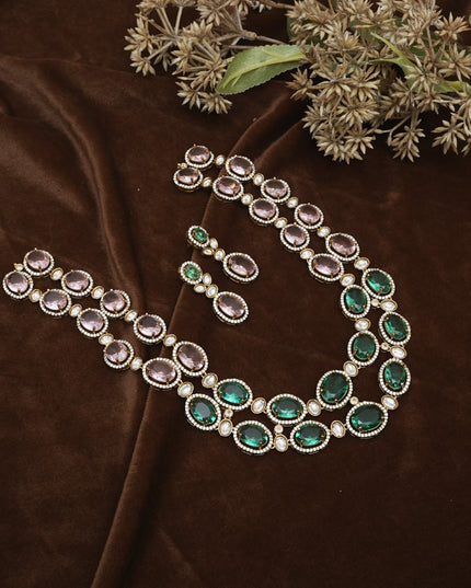 Moissanite Neckset 112716