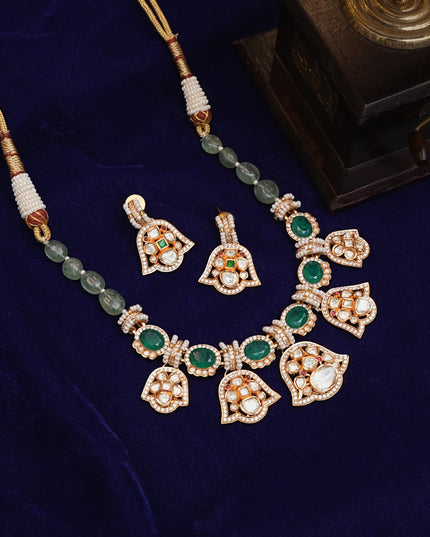 Moissanite Neck set 112733