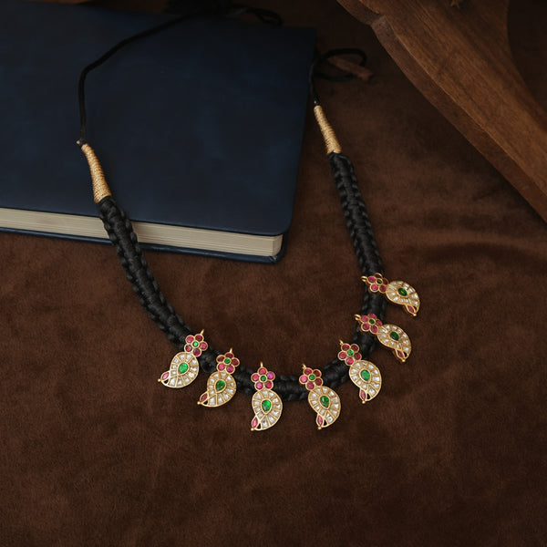 Kundan Black thread 112771