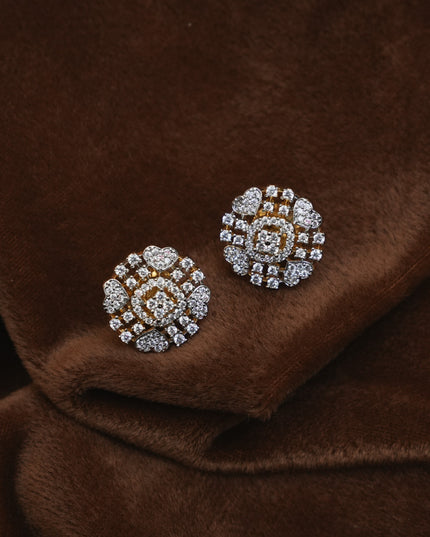 CZ Ear rings 112826