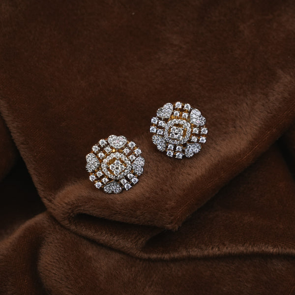 CZ Ear rings 112826