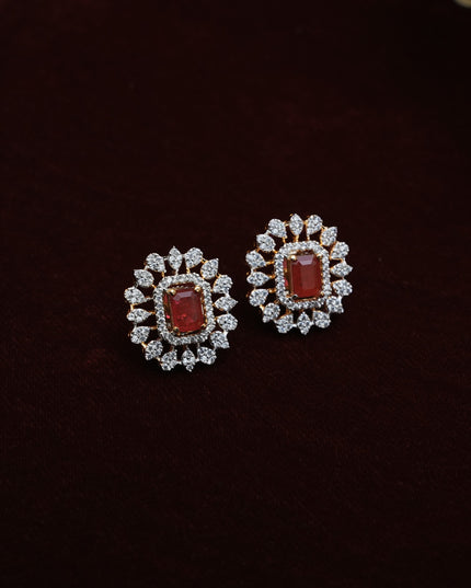 CZ Ear rings  112828