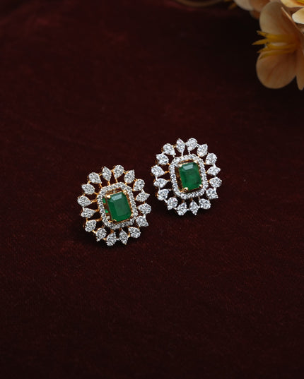 CZ Ear rings  112828