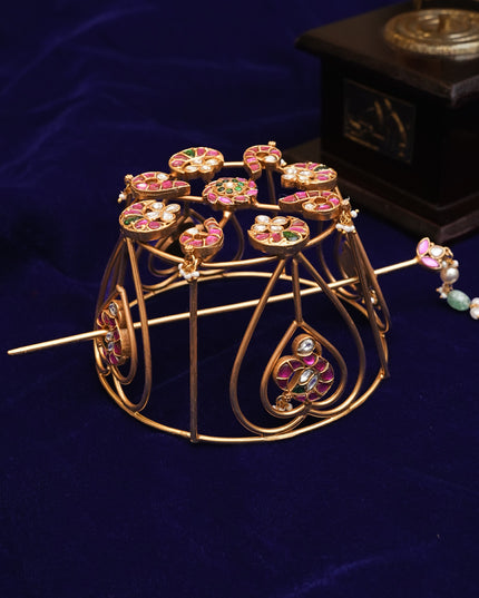 Kundan Hair Accessories 112834