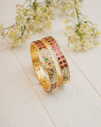 Kundan Bangles 112875