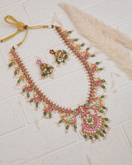 Kundan Long Neckset 112887