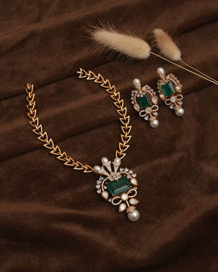 Moissanite Neckset  112909