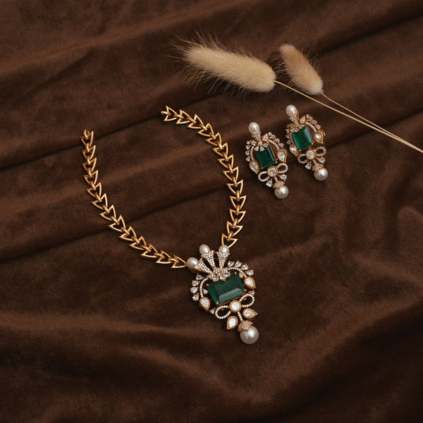 Moissanite Neckset  112909