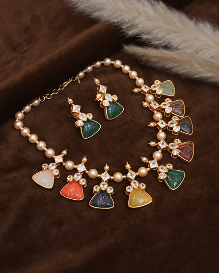 Navaratna Neckset  112918