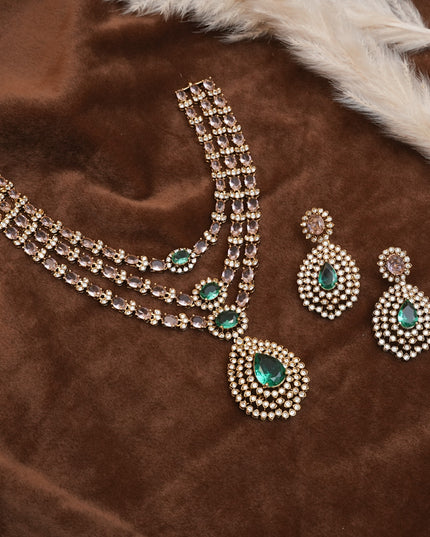 Moissanite Neck set 112957