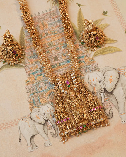 Neckset (Lord Venkateswara idol) 113022