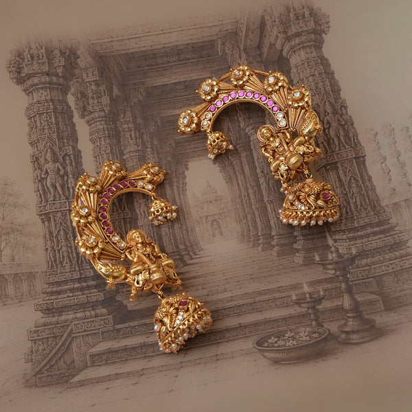 kundan Ear cuffs 113024
