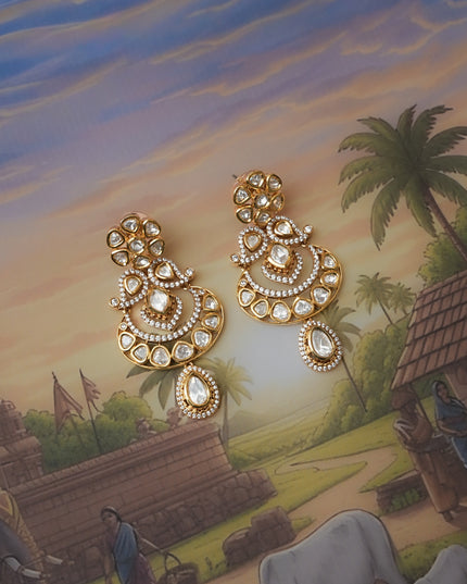 Moissanite Earrings  113028