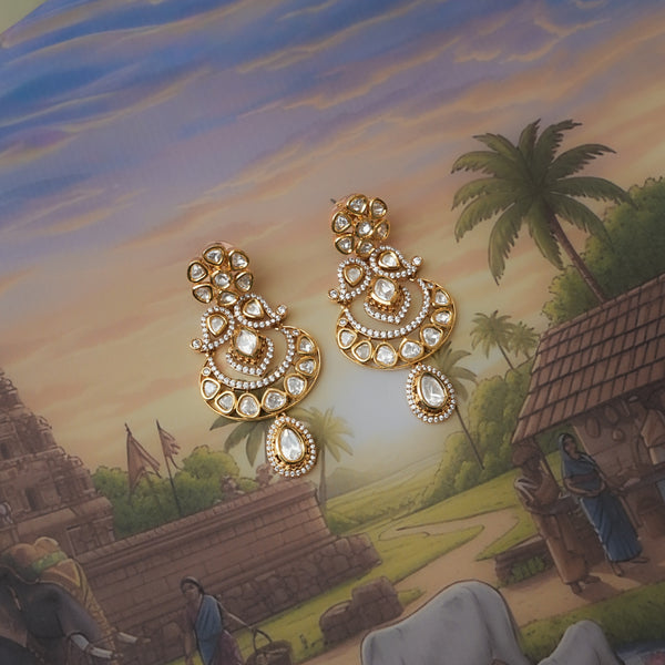 Moissanite Earrings  113028