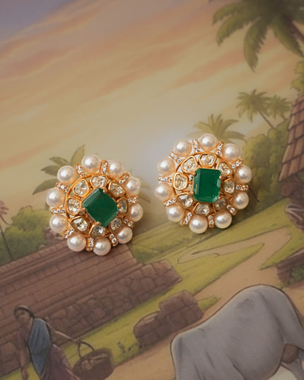 Moissanite Earrings 113034
