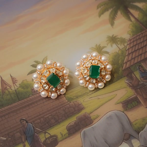 Moissanite Earrings 113034