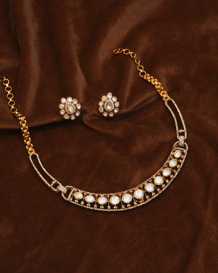 Moissanite Neckset 113041