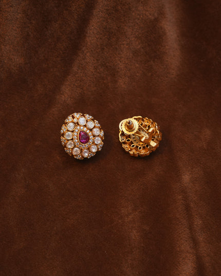 Moissanite Ear ring 113044