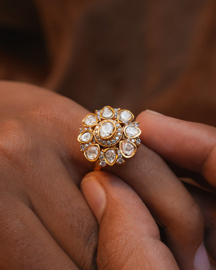 Moissanite Finger ring 113049