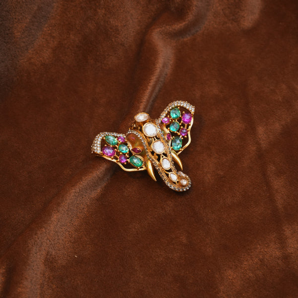Moissanite Brouch 113052