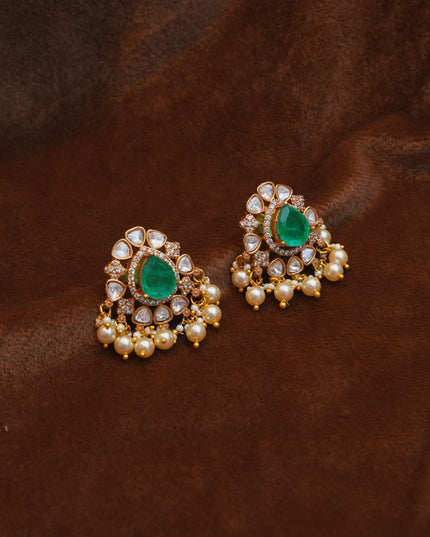 Moissanite Ear ring 113054