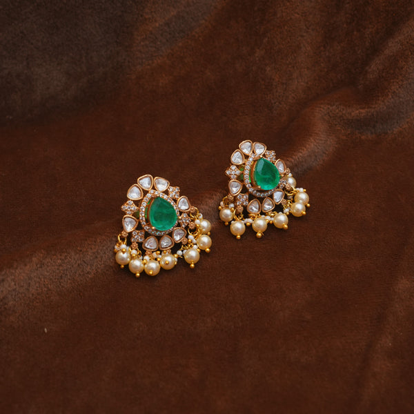 Moissanite Ear ring 113054