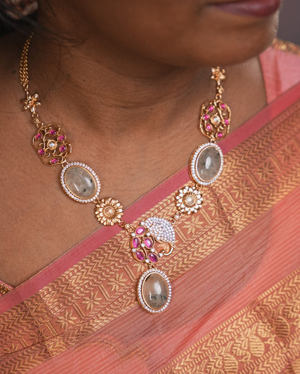 Kundan Neckset 113136