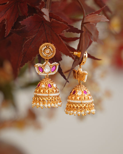 Kundan Earrings 113449