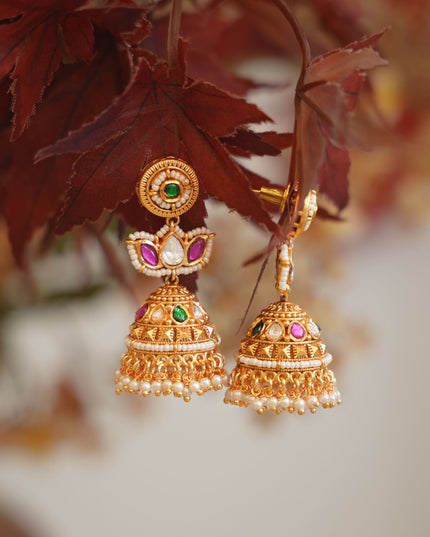 Kundan Earrings 113449