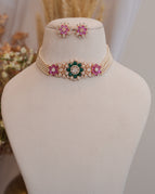 Green and pink