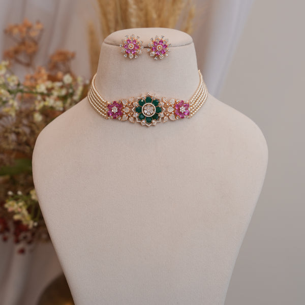 Green and pink