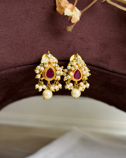 CZ Earrings 105440