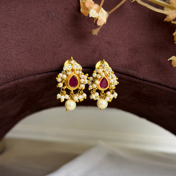 CZ Earrings 105440