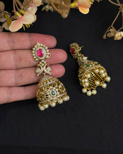 CZ Earrings 107265