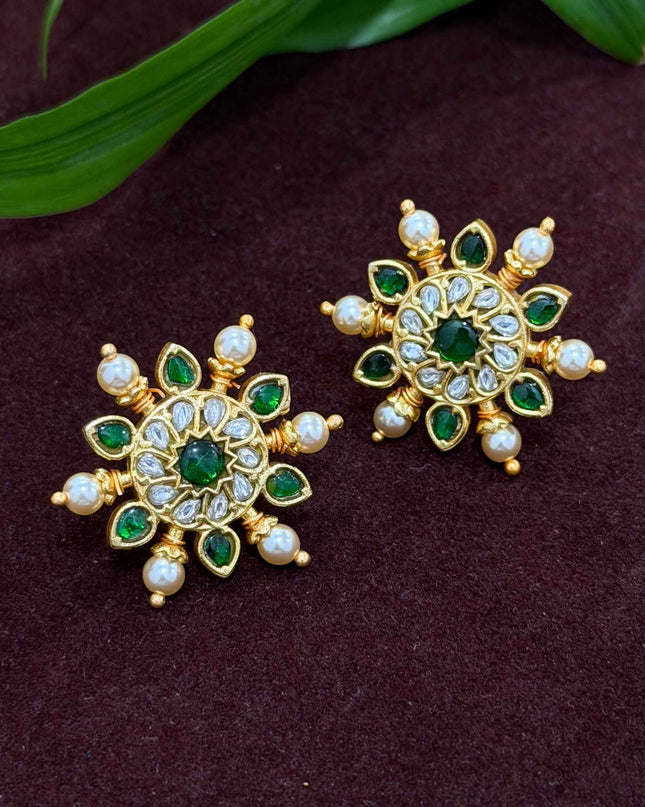 Kundan Earrings 109619