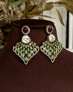 light green and purple
