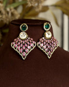 pink and green
