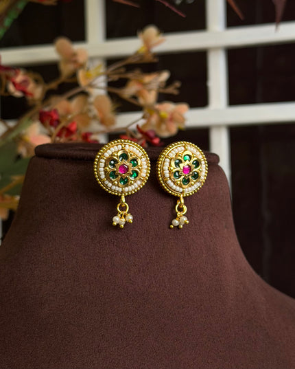 Kundan Earrings 110158