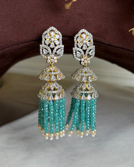 CZ Earrings 110166