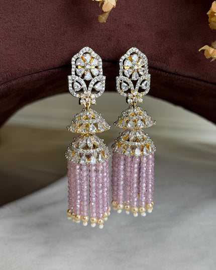 CZ Earrings 110166