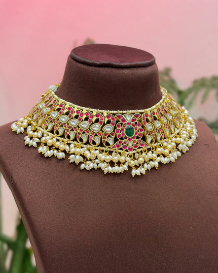 Kundan Neck Set 110662