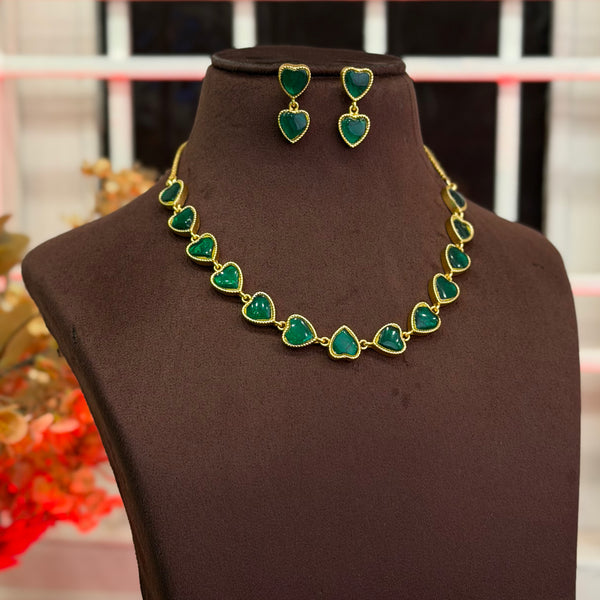 Moissanite Neck Set 110709