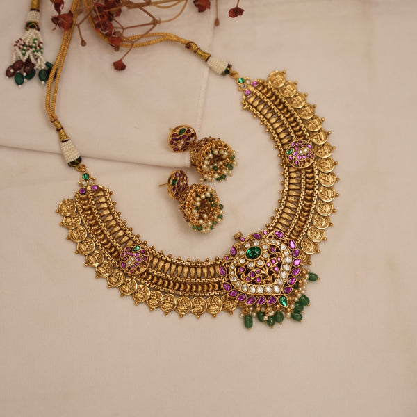 Kundan Changeable Neck Set 111054