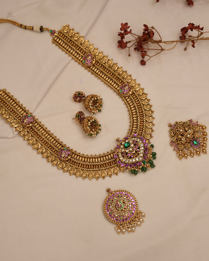 Kundan Changeable Long Haram 111056