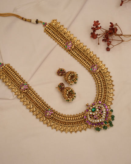 Kundan Changeable Long Haram 111056