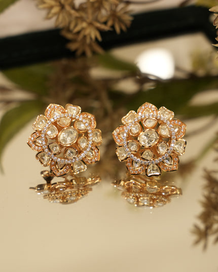 Moissanite Ear Rings 111115