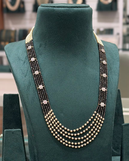 CZ Beads Neck Set 111281