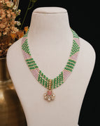 pink and green
