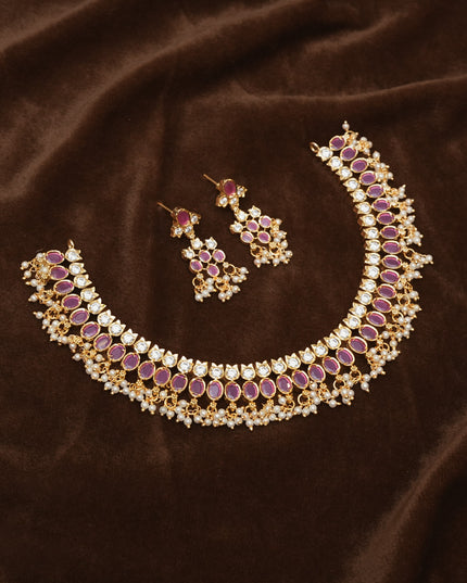 Navaratna Neck Set 112089