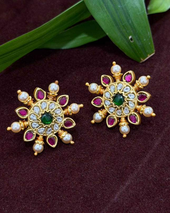 Kundan Earrings 109619